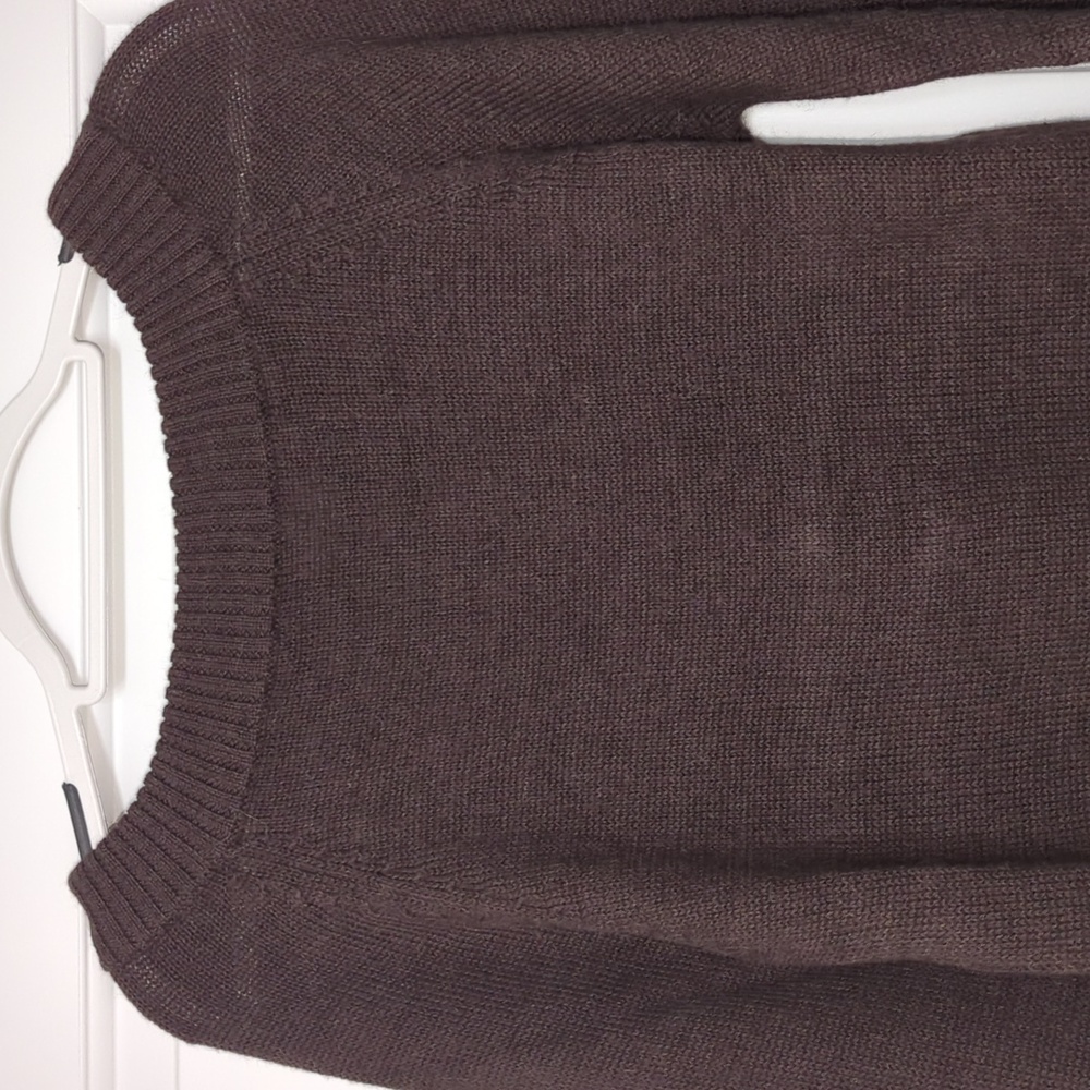 Nation LTD Baby Alpaca Wool Maroon Sweater Sz S $20 - Picture 7 of 11